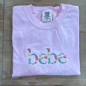 Bebe floral shirt